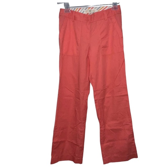 J. Crew Factory Coral Weathered Chino Classic Twill City Fit Pants - Picture 2 of 10